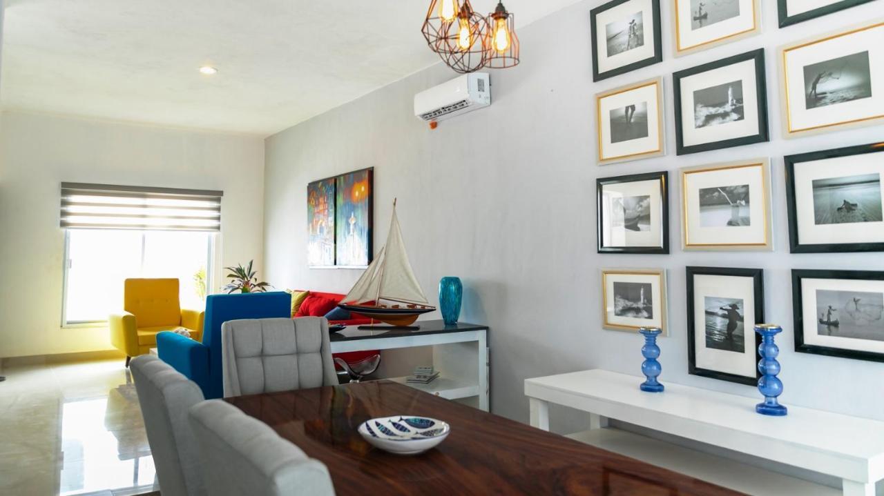 Confortable Casa En Cozumel, Condominio Con Vista Al Mar # 10 Extérieur photo